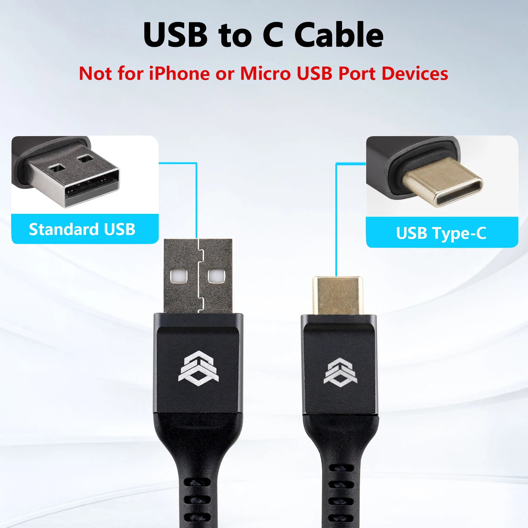 HEXGAMING 13.12FT USB-C Charging Cable Compatible with ps5 controller / Compatible with Xbox Core / Elite Series 2 / for Switch Pro Controller - Image 4