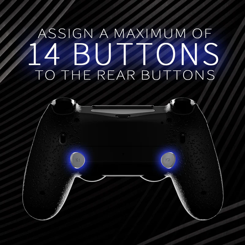 HEXGAMING NEW SPIKE Controller for PS4, PC, Mobile- White Wave - Image 5
