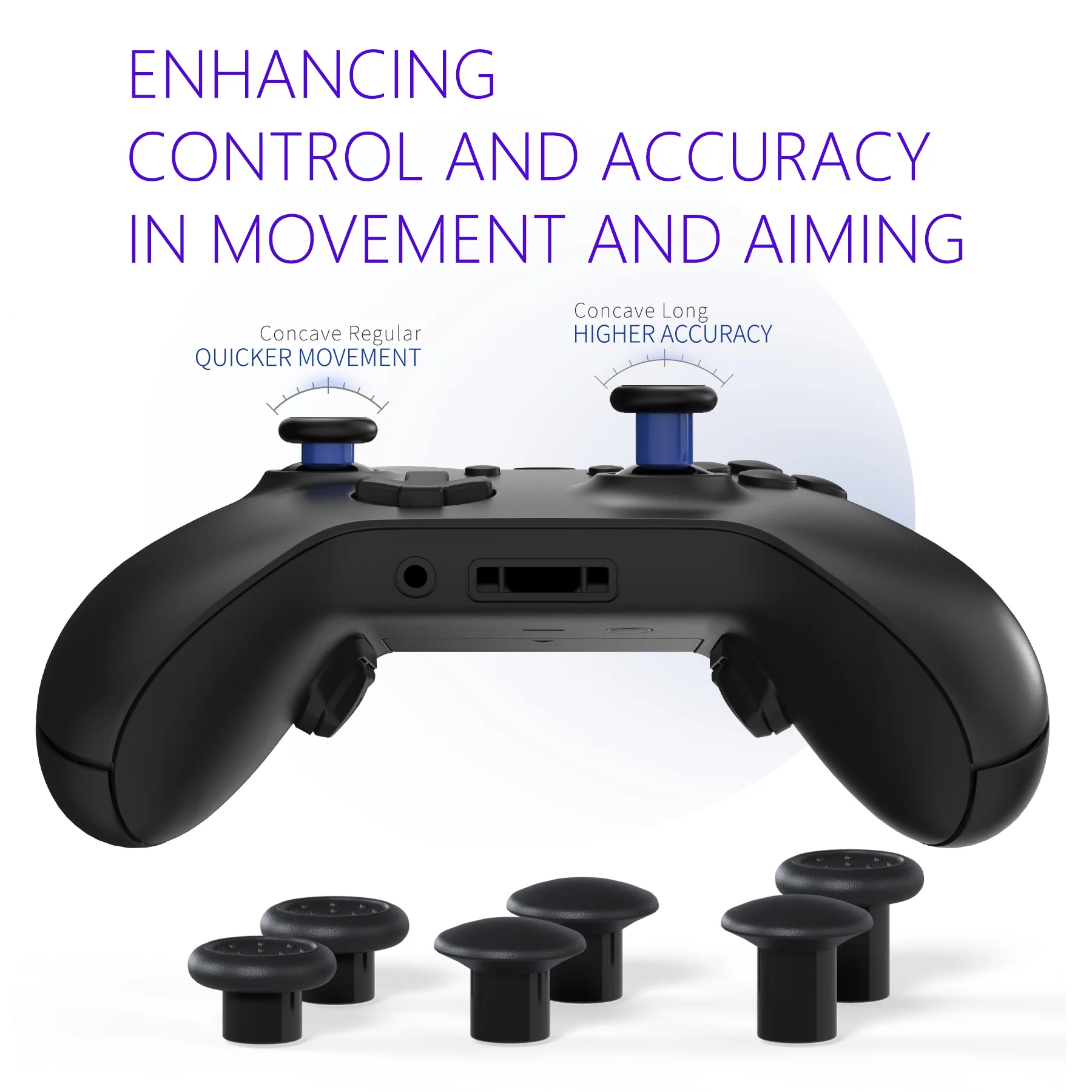 HEXGAMING ULTRA ONE Controller for XBOX, PC, Mobile- Blood ABXY Labeled - Image 7